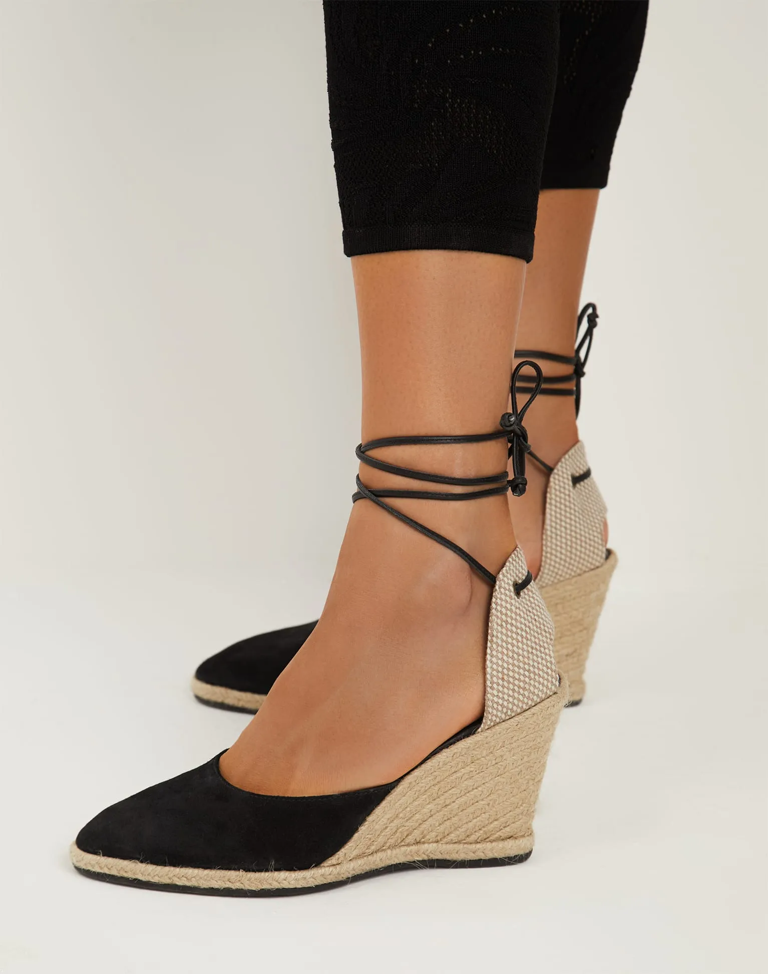 Acacia Espadrilles - Black