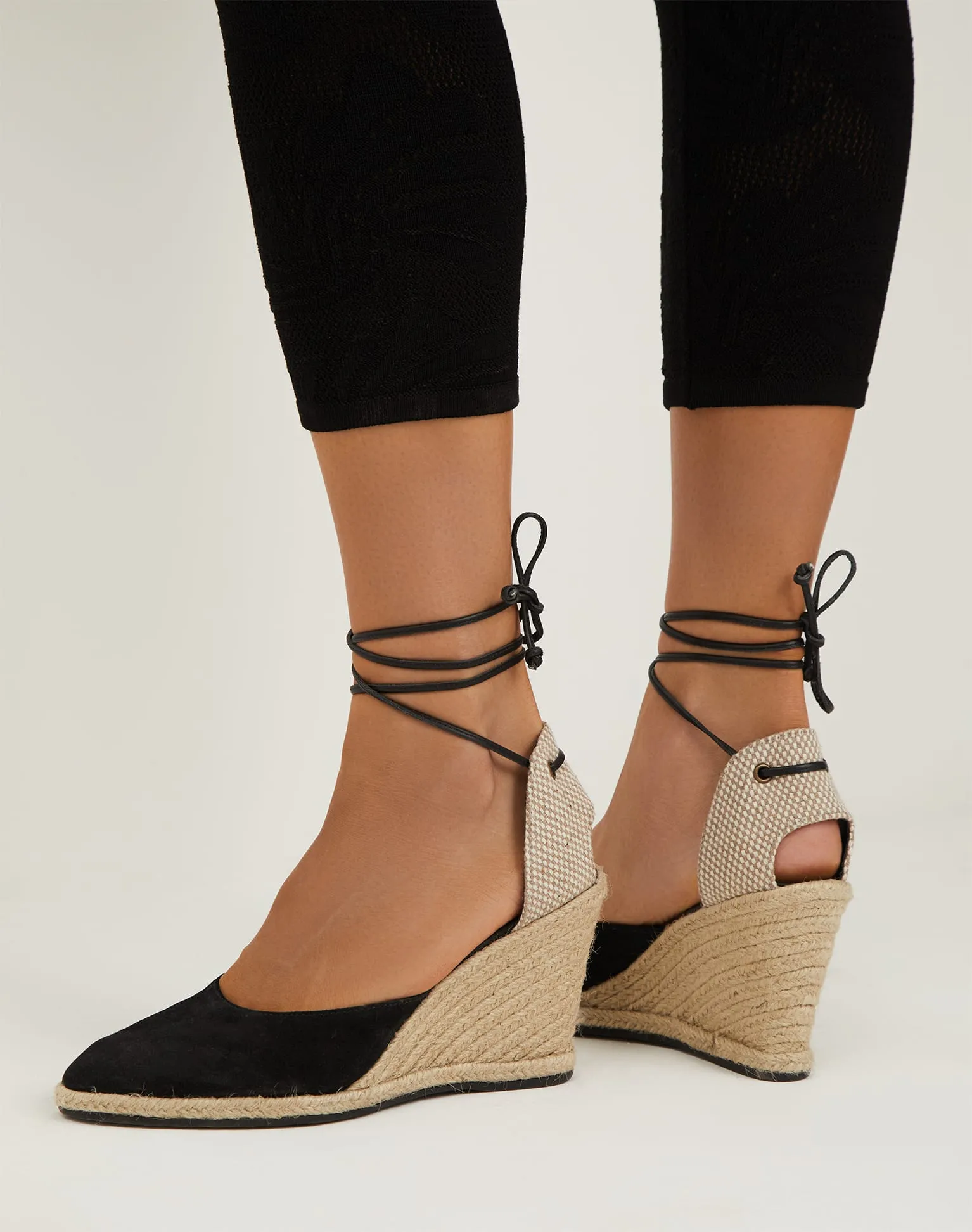 Acacia Espadrilles - Black