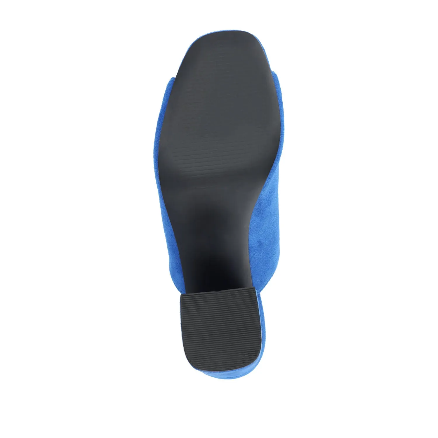ADELAIDE MULE BLOCK HEELS IN WIDE