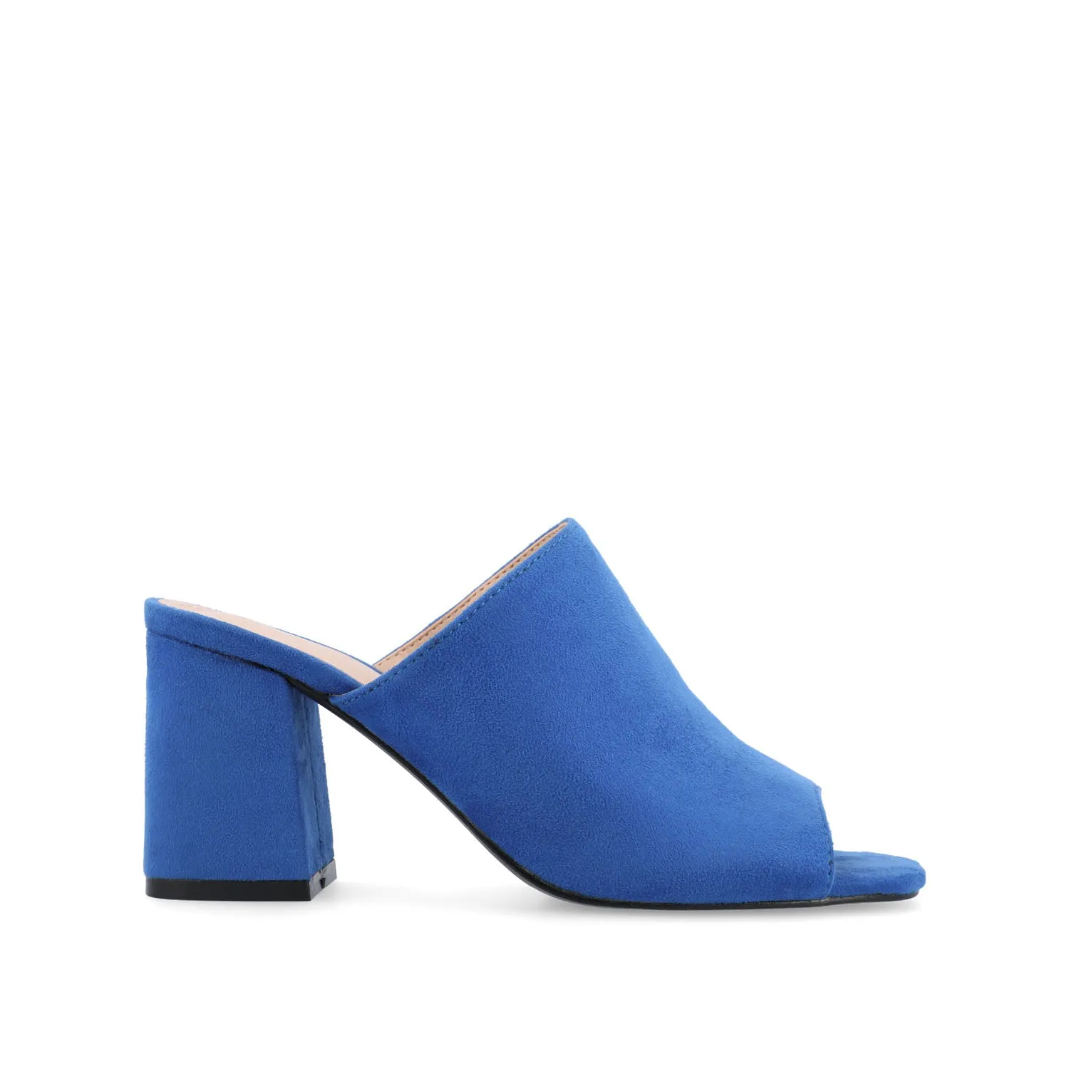 ADELAIDE MULE BLOCK HEELS IN WIDE