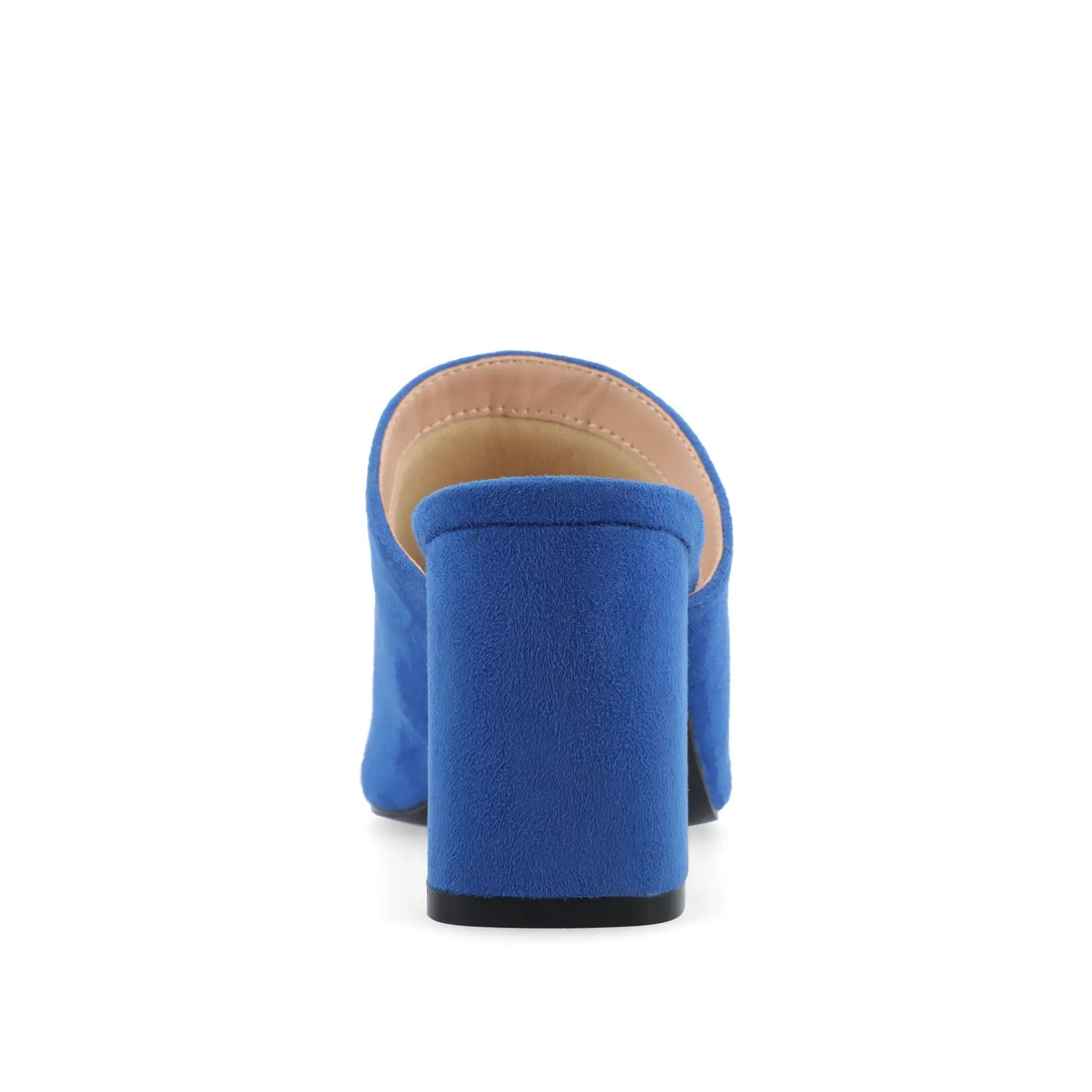 ADELAIDE MULE BLOCK HEELS IN WIDE