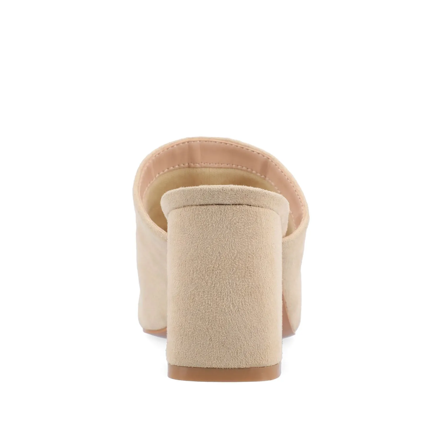 ADELAIDE MULE BLOCK HEELS IN WIDE