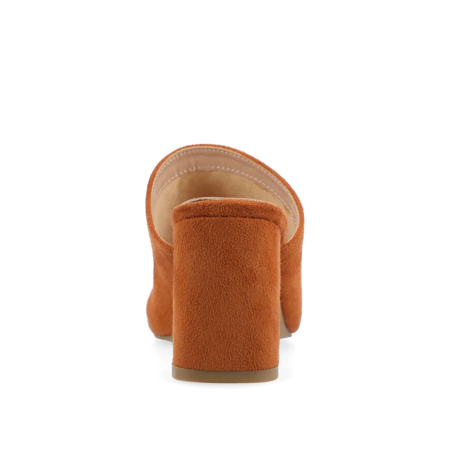ADELAIDE MULE BLOCK HEELS IN WIDE