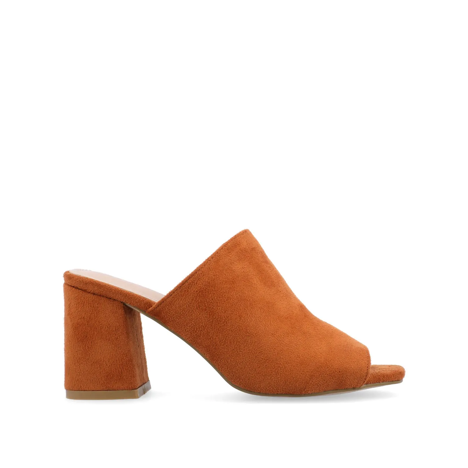 ADELAIDE MULE BLOCK HEELS IN WIDE