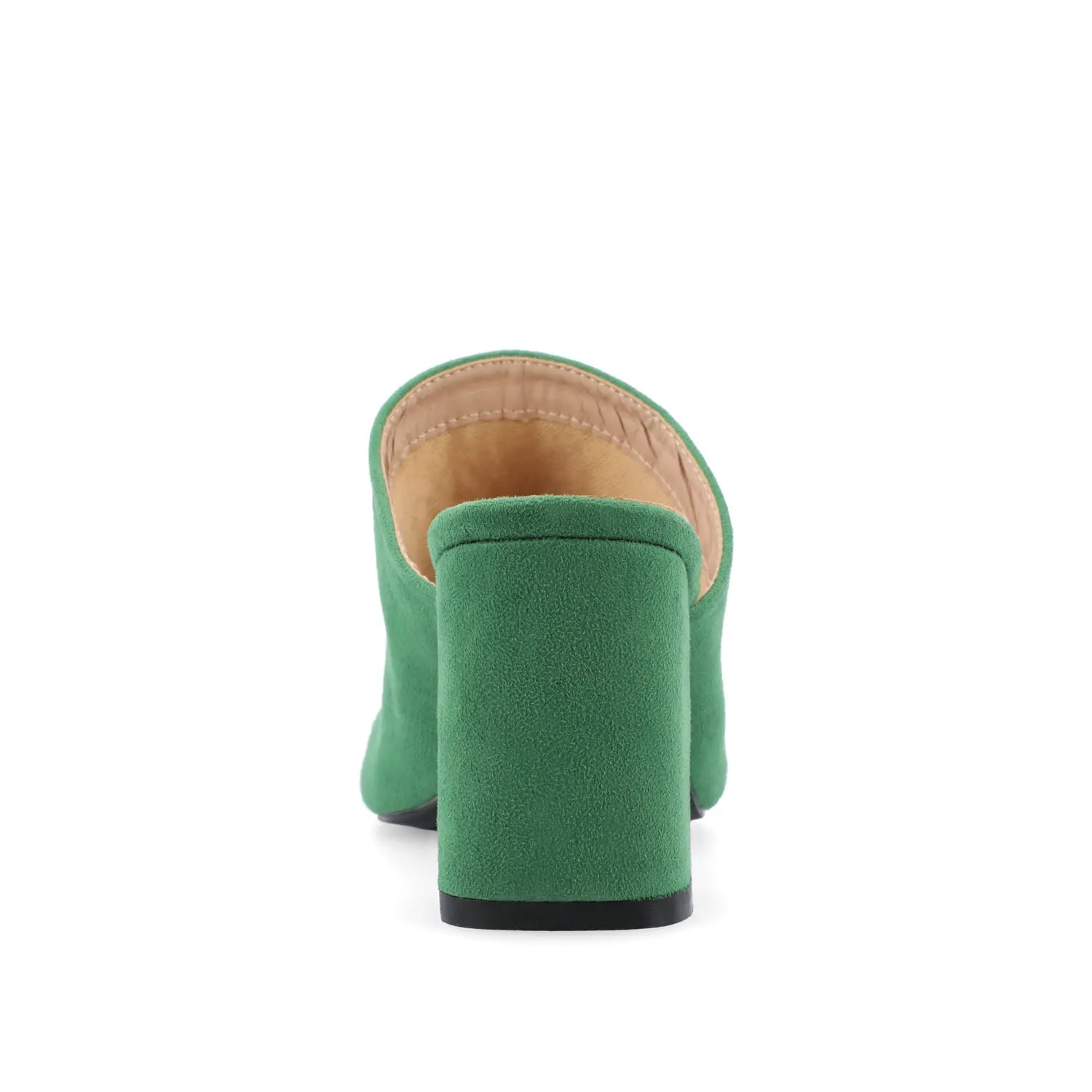 ADELAIDE MULE BLOCK HEELS IN WIDE