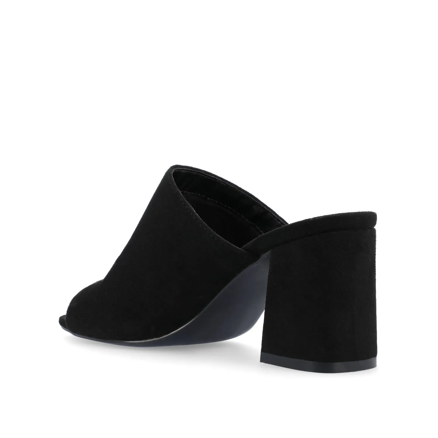 ADELAIDE MULE BLOCK HEELS IN WIDE