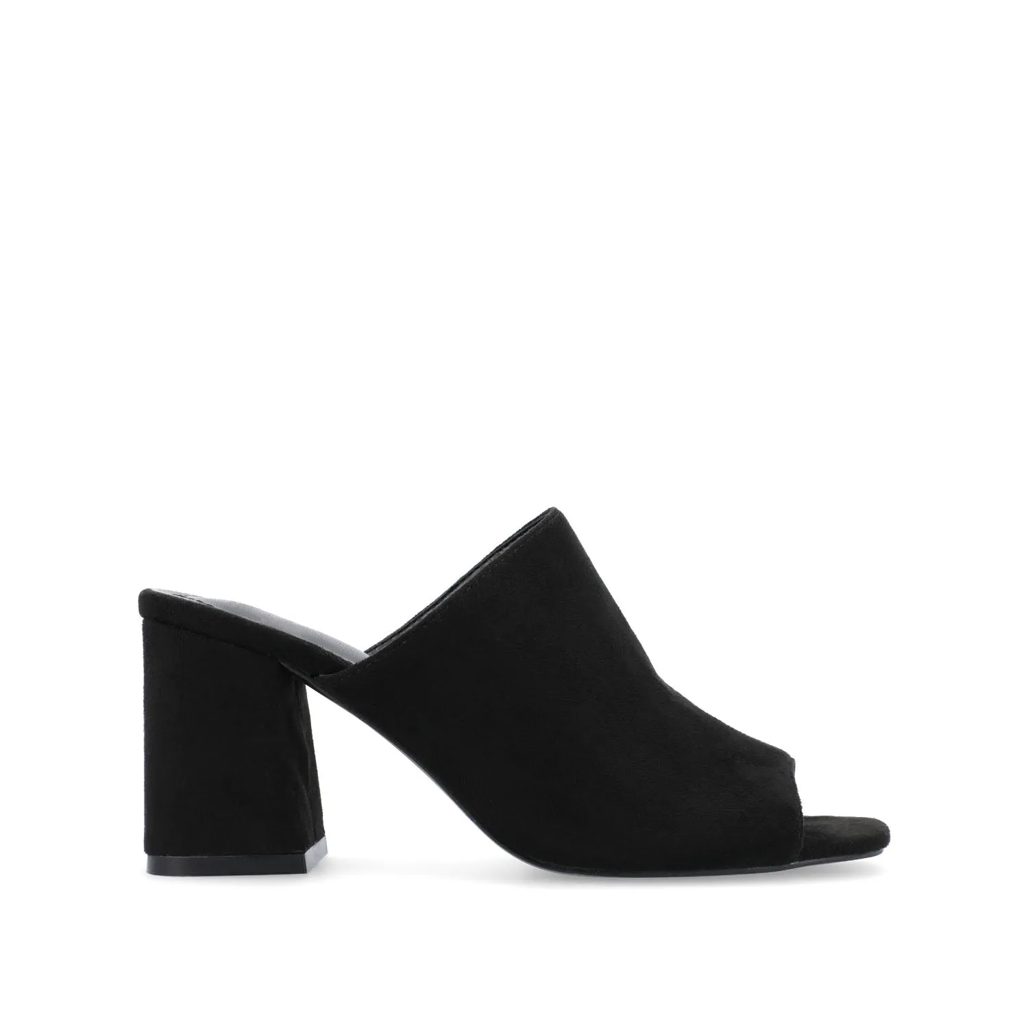ADELAIDE MULE BLOCK HEELS IN WIDE