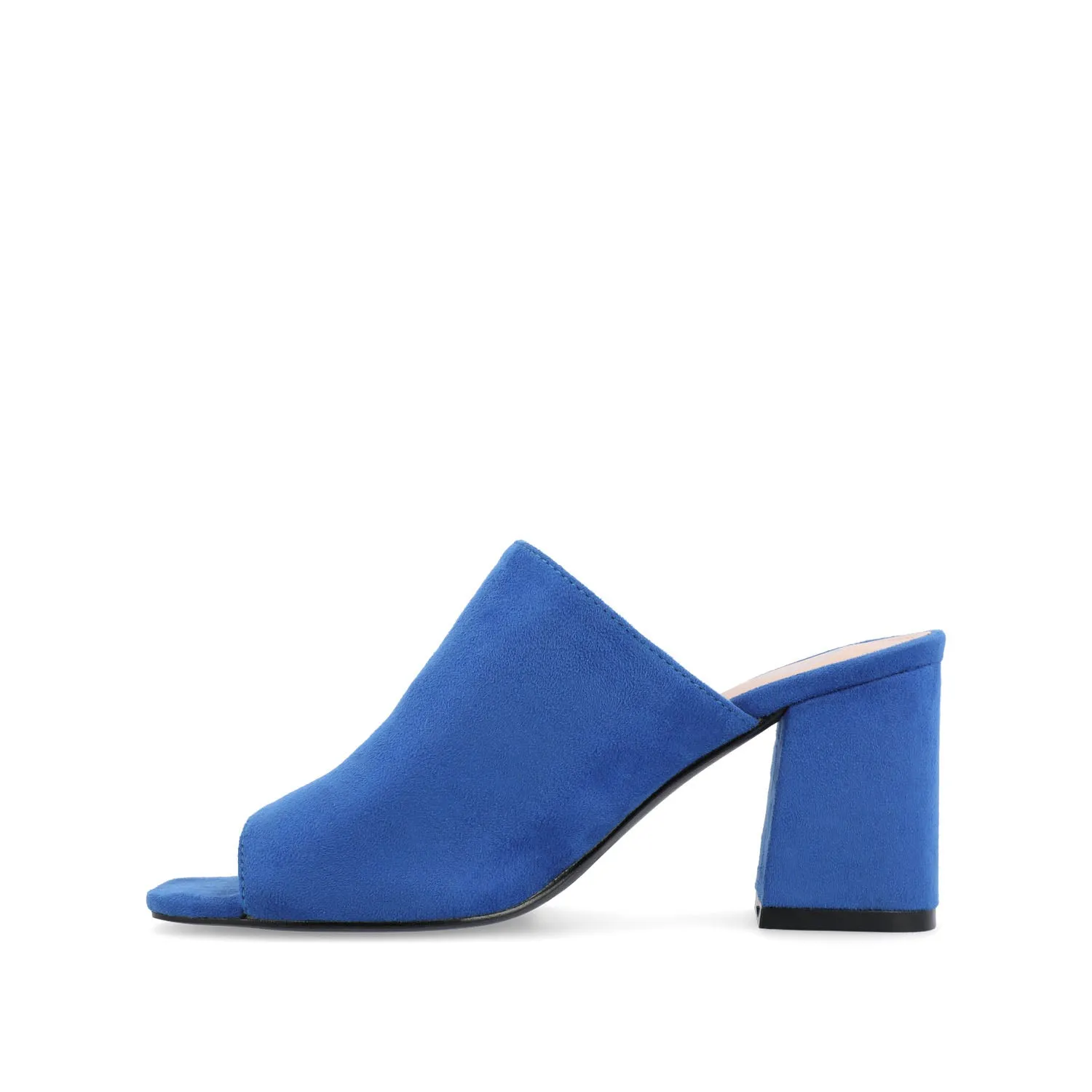 ADELAIDE MULE BLOCK HEELS IN WIDE