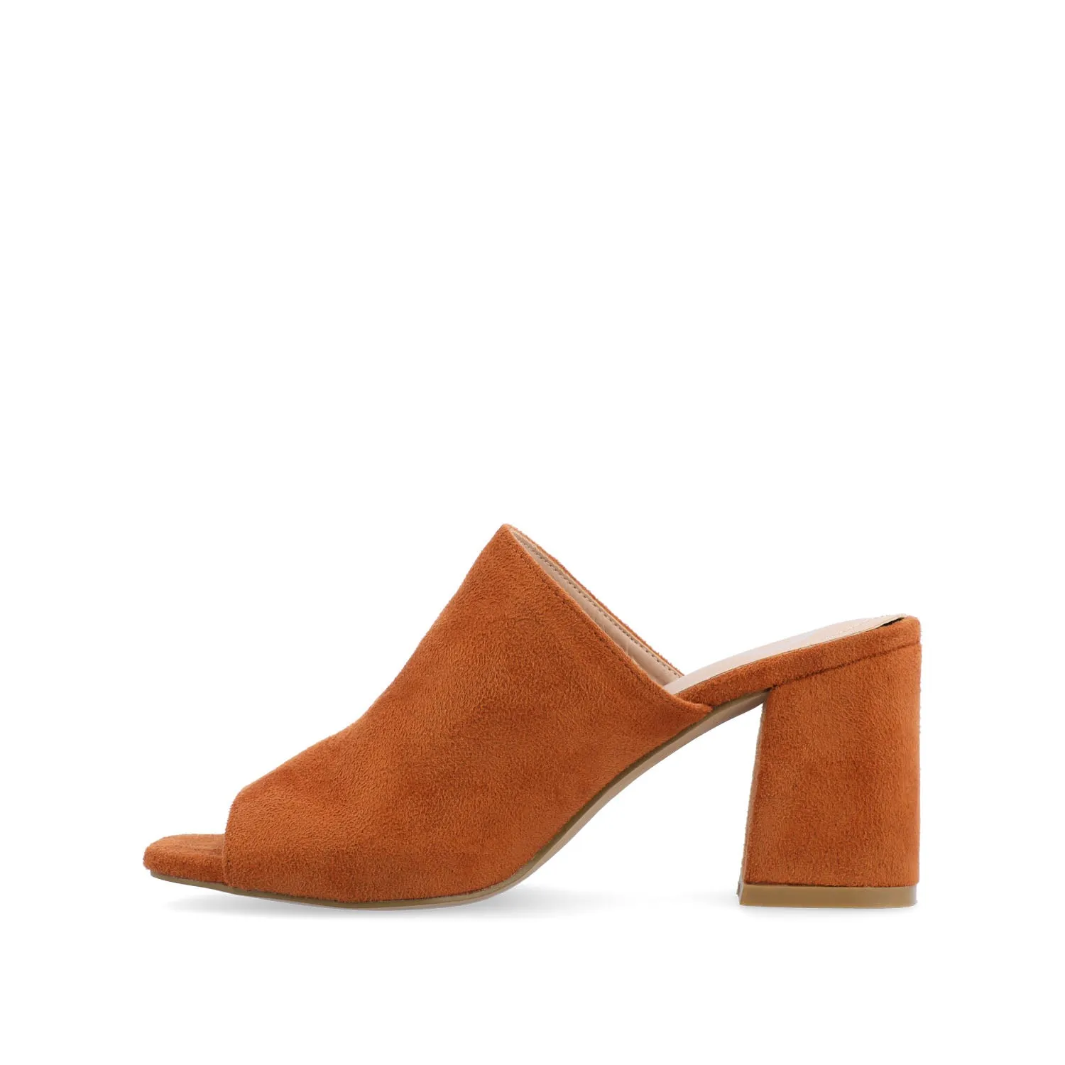 ADELAIDE MULE BLOCK HEELS IN WIDE