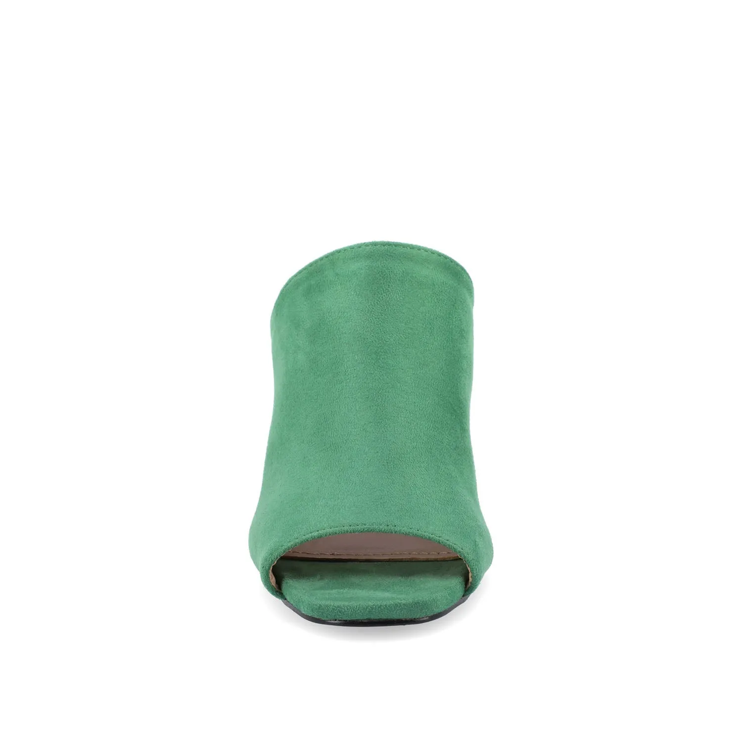 ADELAIDE MULE BLOCK HEELS IN WIDE