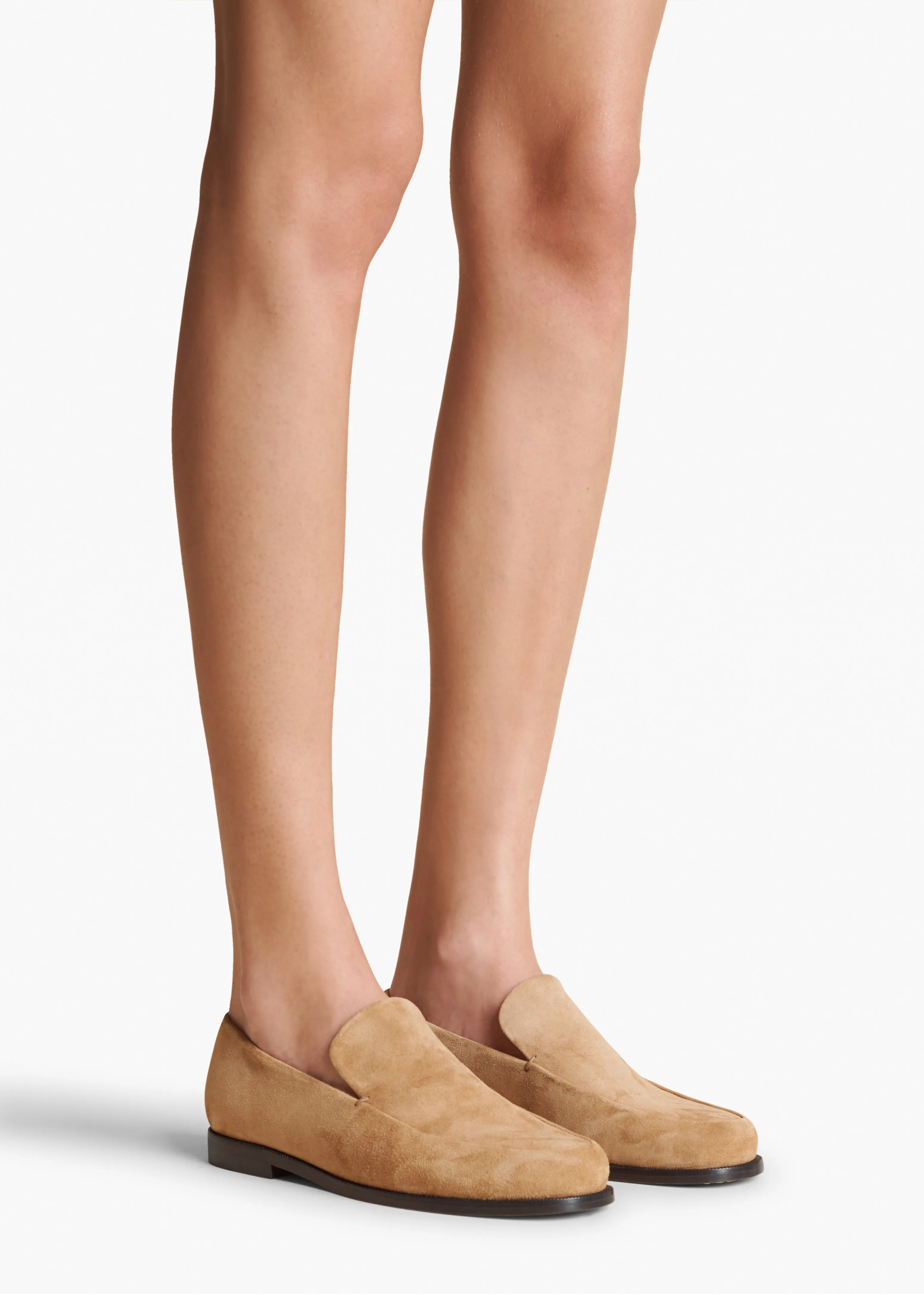 Alessio Loafer in Camel Suede