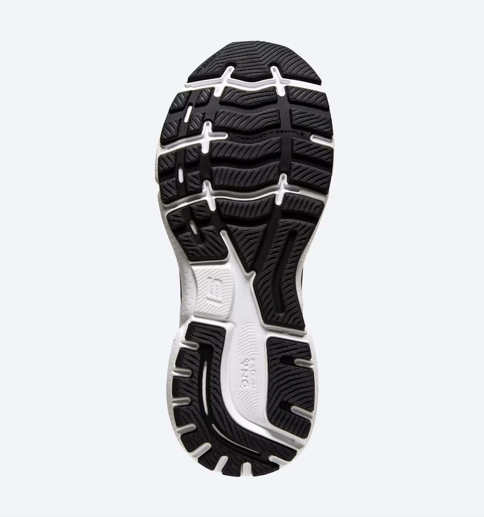 Brooks Womens Ghost 15- Black/Blackened Pearl/White (1203801B012)