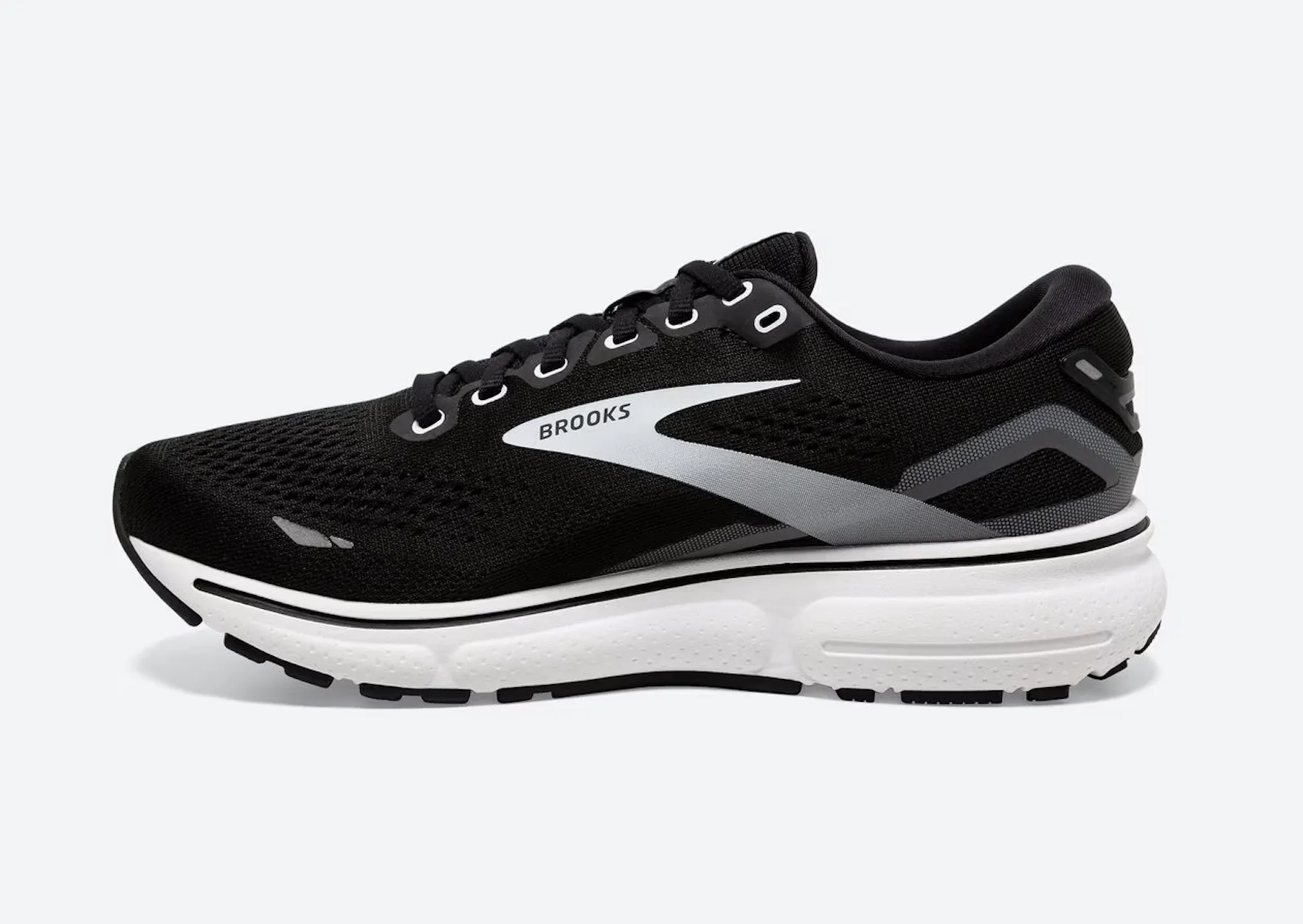 Brooks Womens Ghost 15- Black/Blackened Pearl/White (1203801B012)
