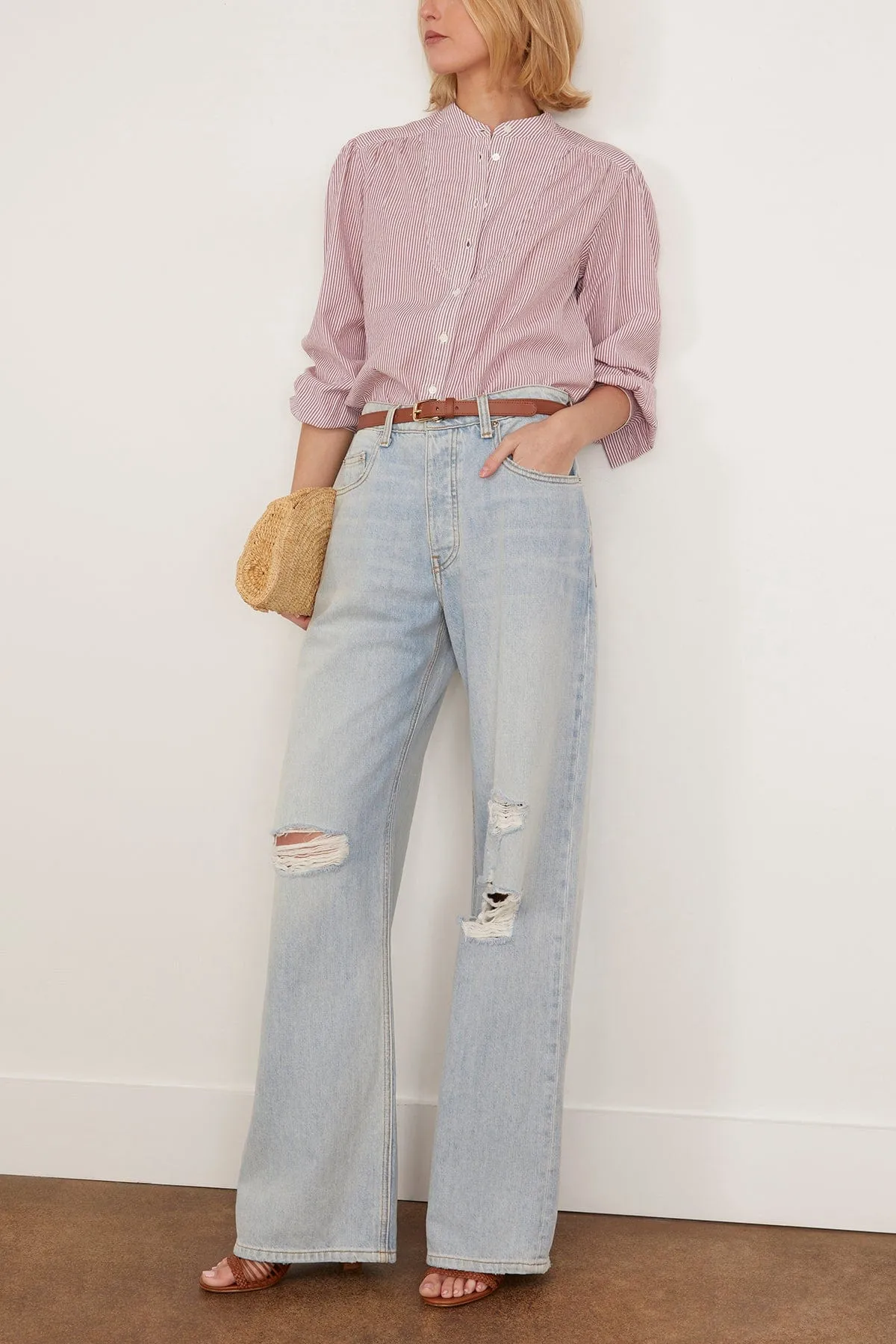 Chouchou Blouse in Blush