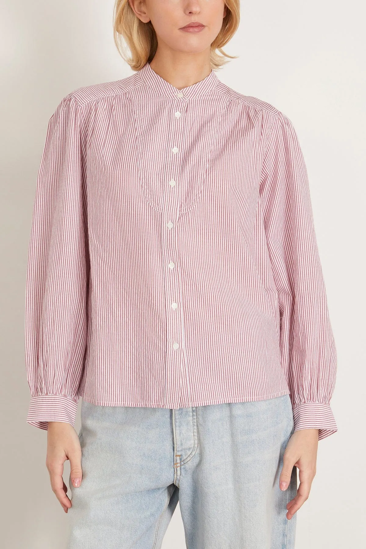 Chouchou Blouse in Blush