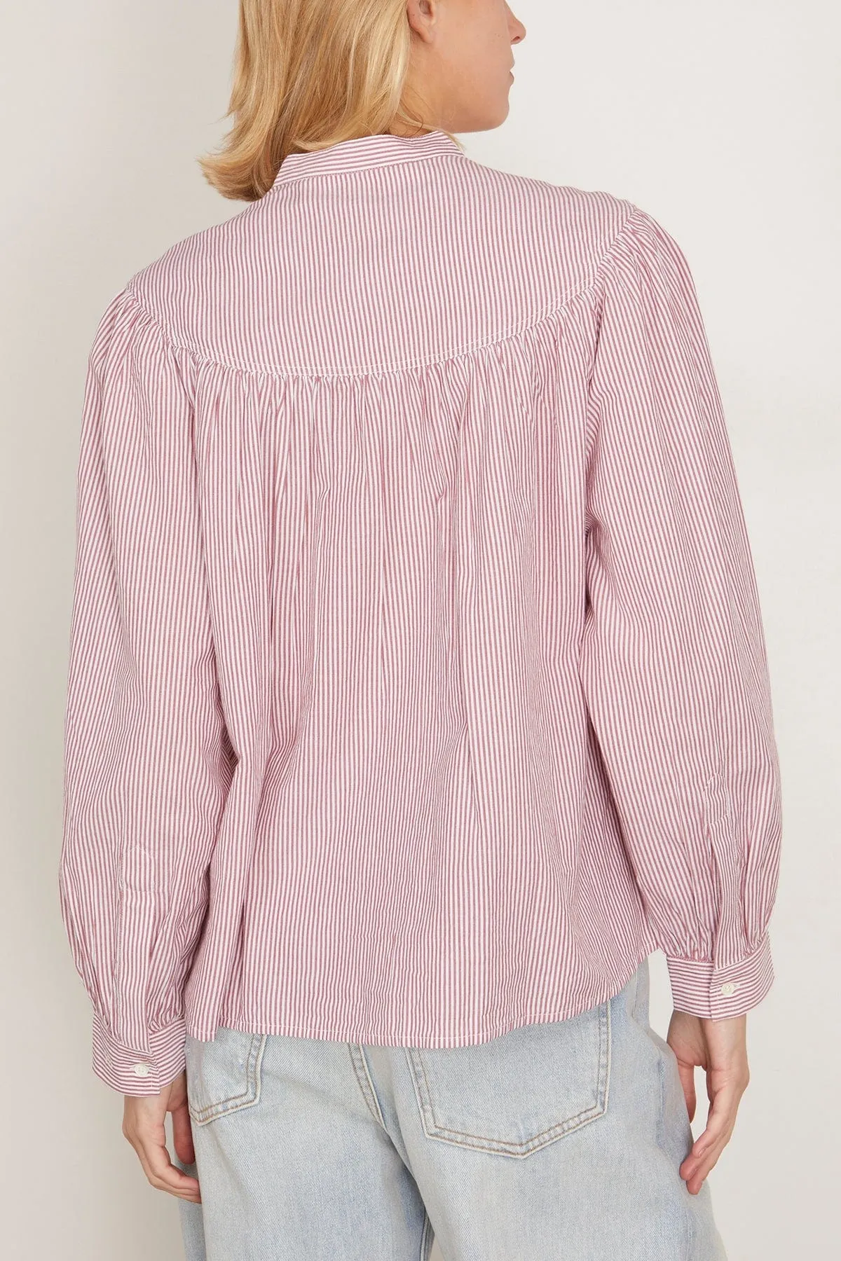 Chouchou Blouse in Blush