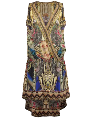 Cross Over Front Dress