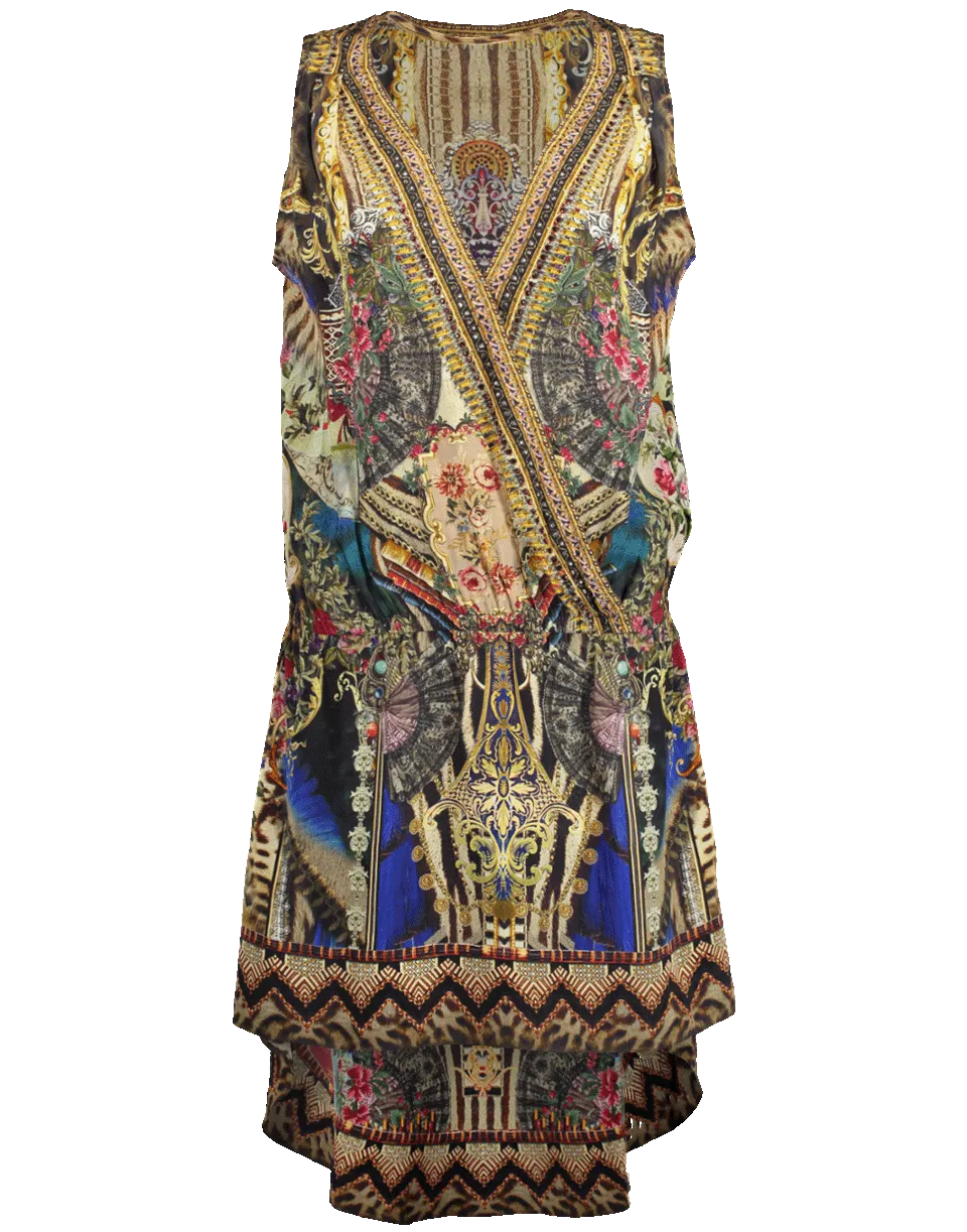 Cross Over Front Dress