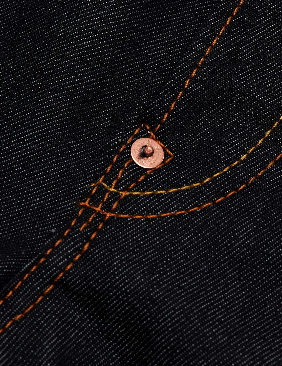 Ecru Brushstroke Daicock Slim Straight fit Jeans #2010