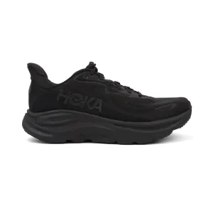 HOKA MEN'S RUNNING SHOES CLIFTON 9 BLACK/BLACK