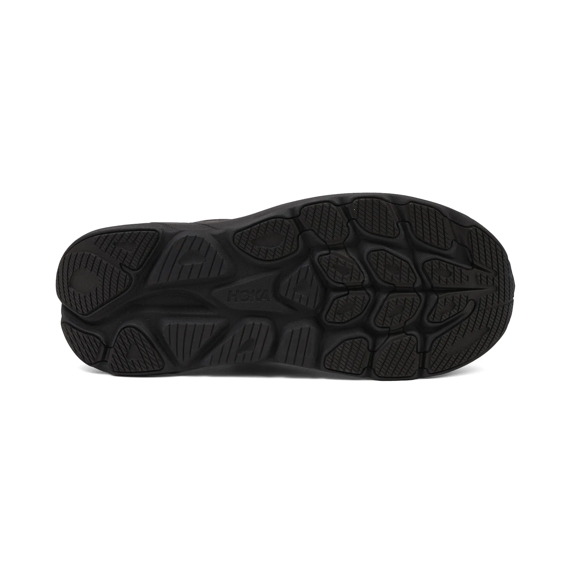 HOKA MEN'S RUNNING SHOES CLIFTON 9 BLACK/BLACK
