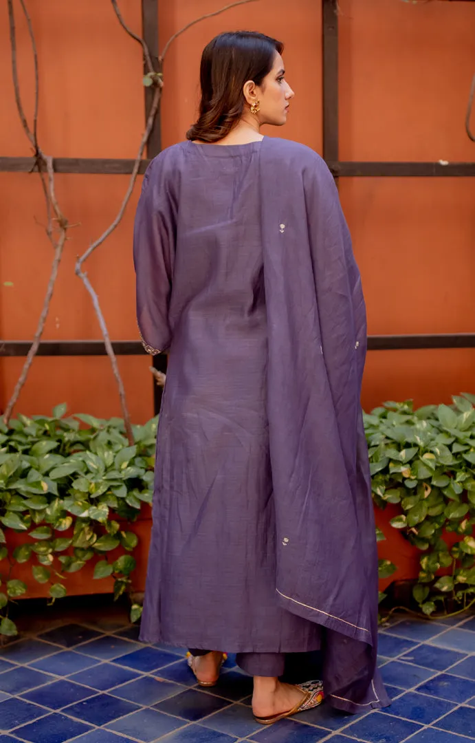 KAFTAN WITH TROUSER & DUPPTA