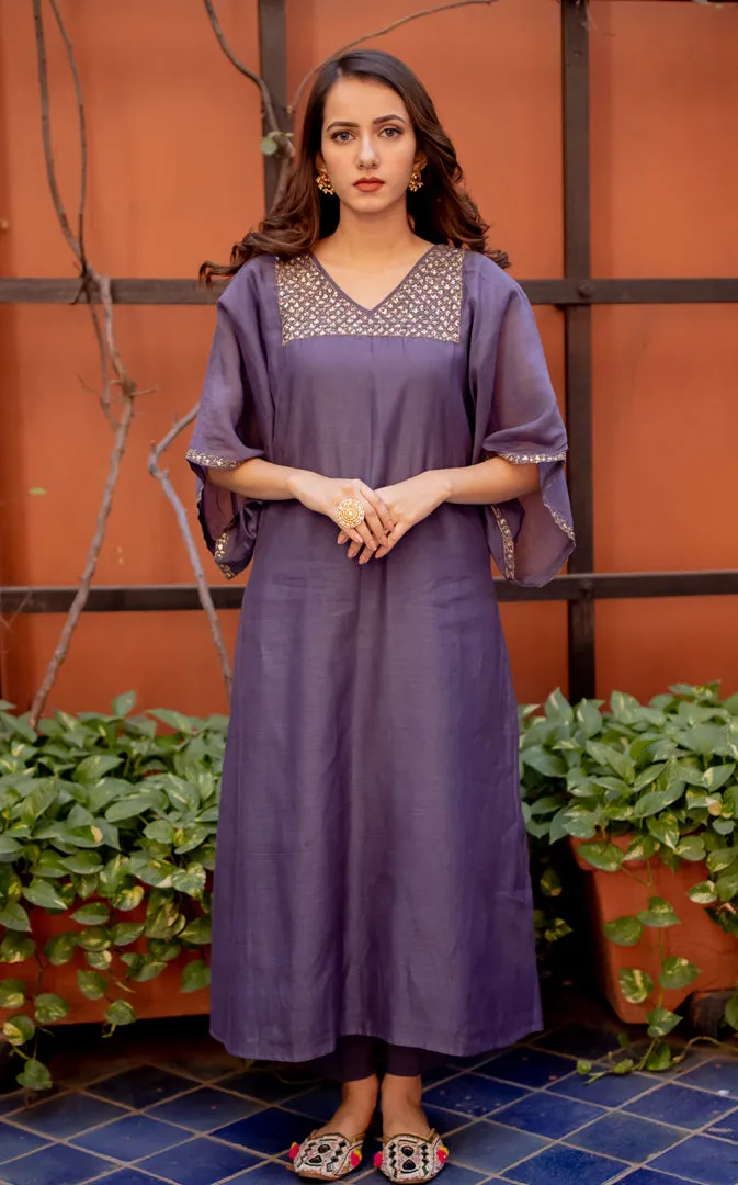 KAFTAN WITH TROUSER & DUPPTA