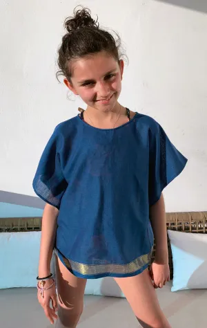 Kids teal caftan