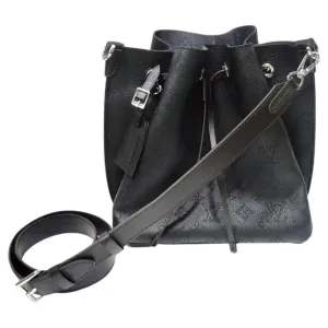 Louis Vuitton Black Monogram Mahina Muria Bag