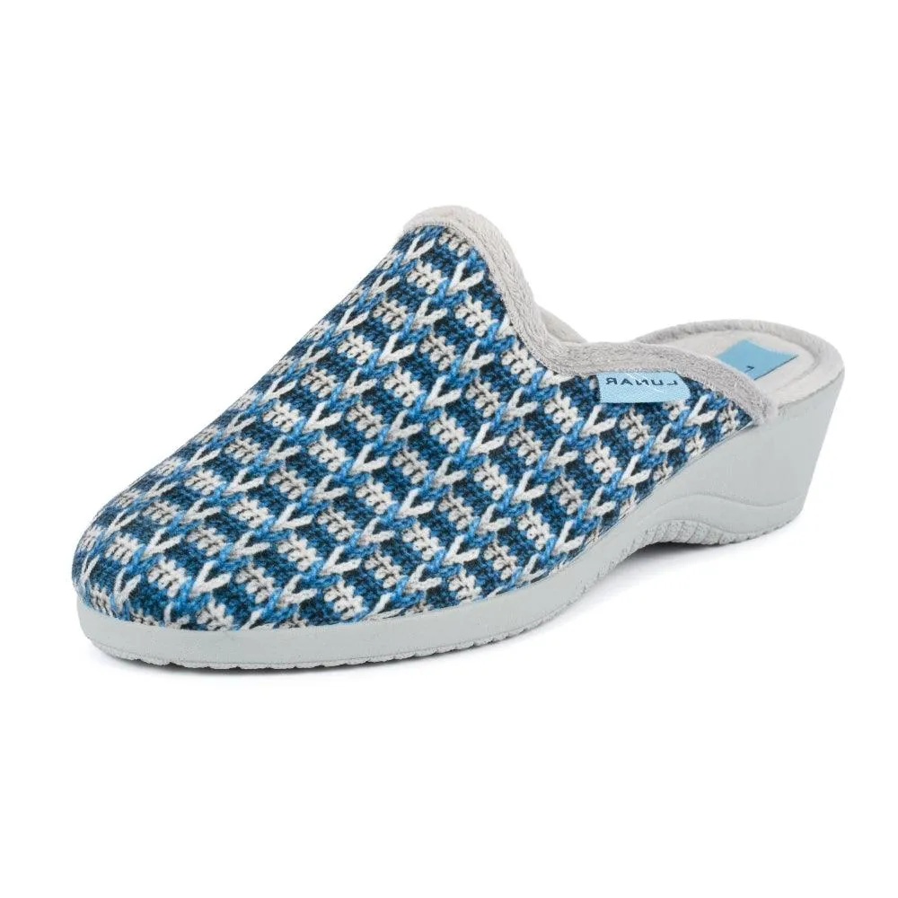 Lunar Womens Slipper Rainbow Blue