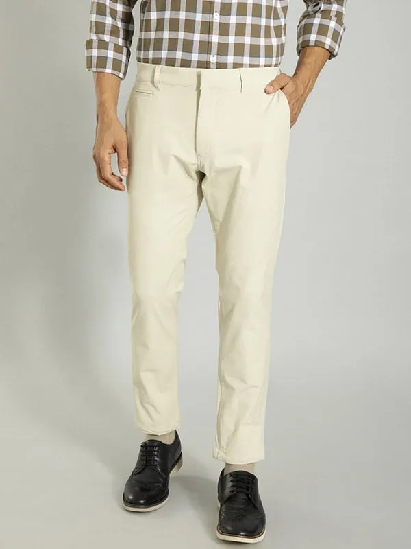 Men Urban Fit Cotton Blend Trouser
