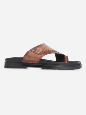 Men's Brown Smart Casual Thong Sandal (ID4245)