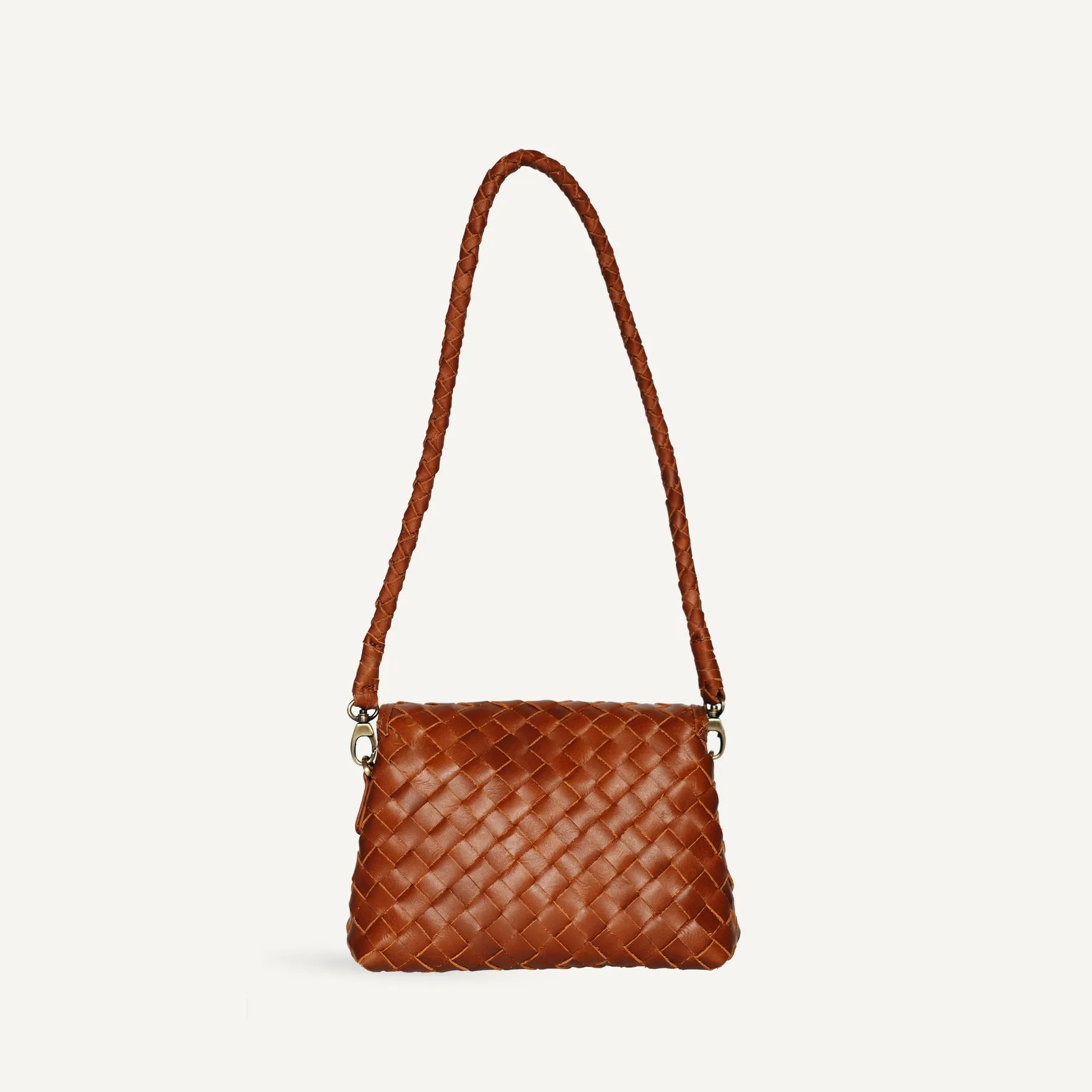 Mini Madeleine Handbag in Sienna
