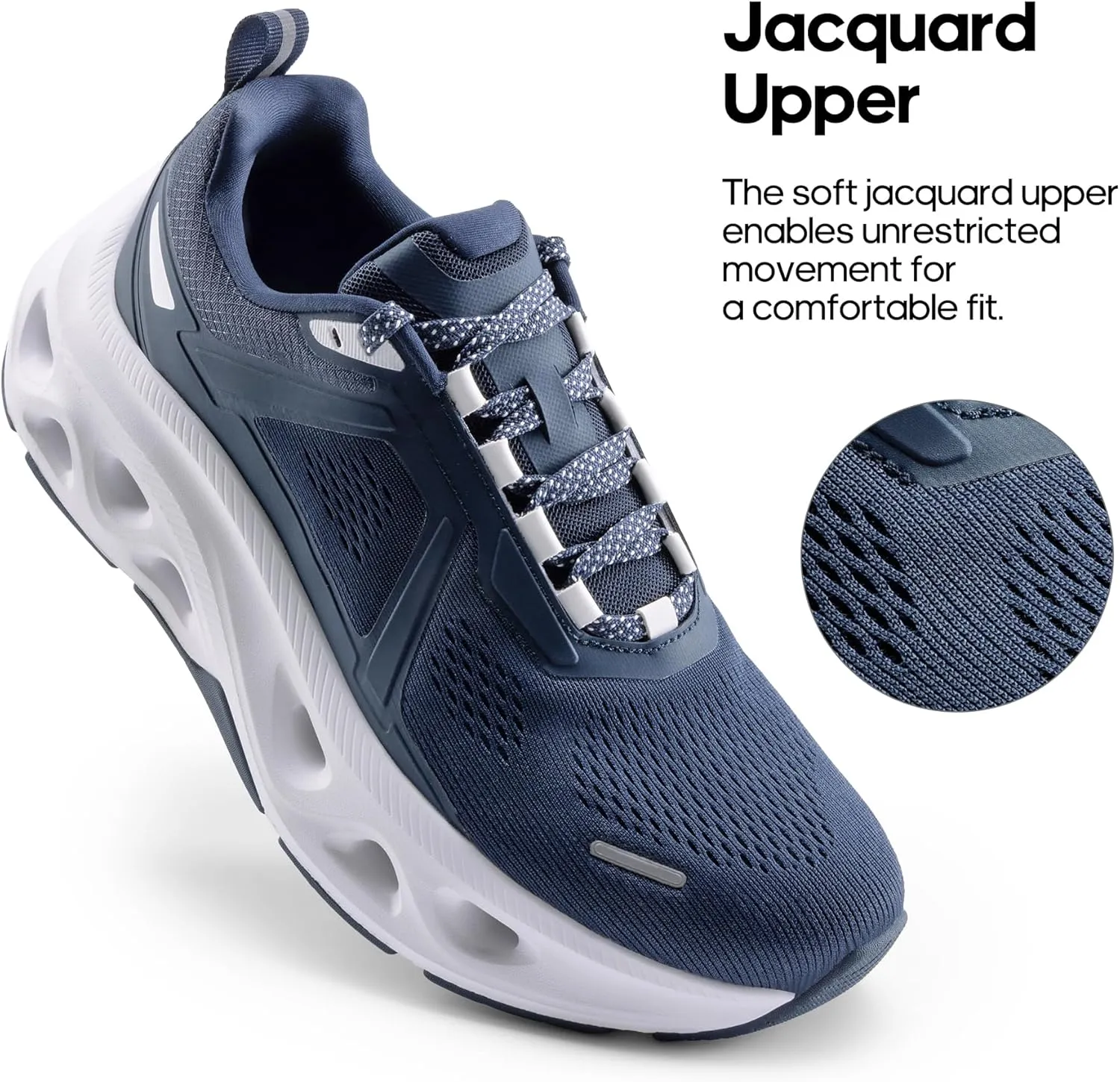 NORTIV 8 Men's Comfortable Walking Running Tennis Shoes MovePropel Athletic Gym Workout Jogging Cross Training Fashion Sneakers