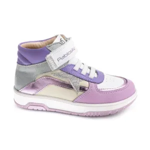 Pablosky Girls Leather Hightop Boot - 200208