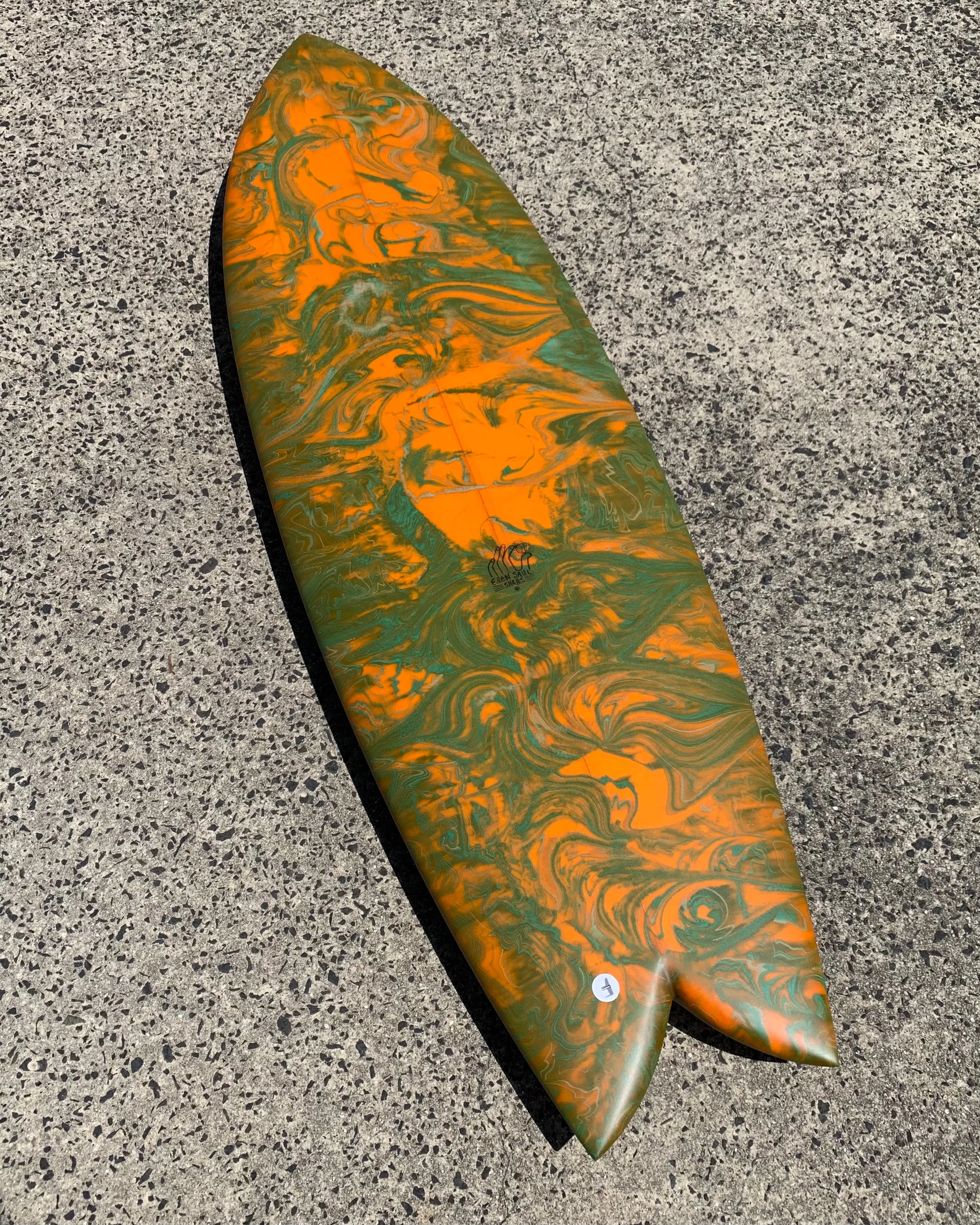 Riches RF - 5'5 Dirty Orange Swirl