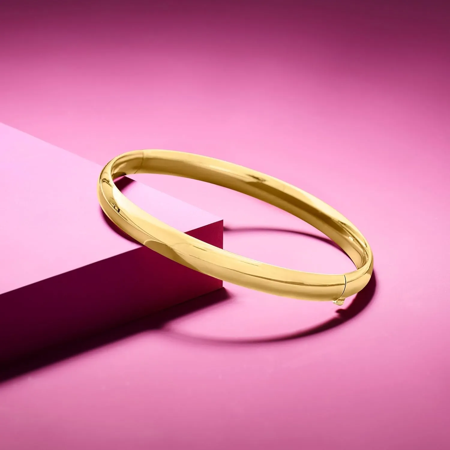Ross-Simons 14kt Yellow Gold Polished Bangle Bracelet
