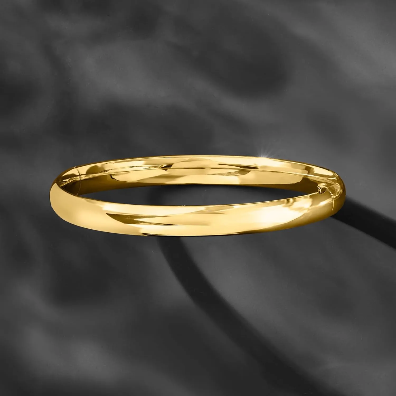 Ross-Simons 14kt Yellow Gold Polished Bangle Bracelet