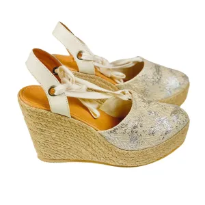Silvia Cobos SAMBA Espadrilles in Silver