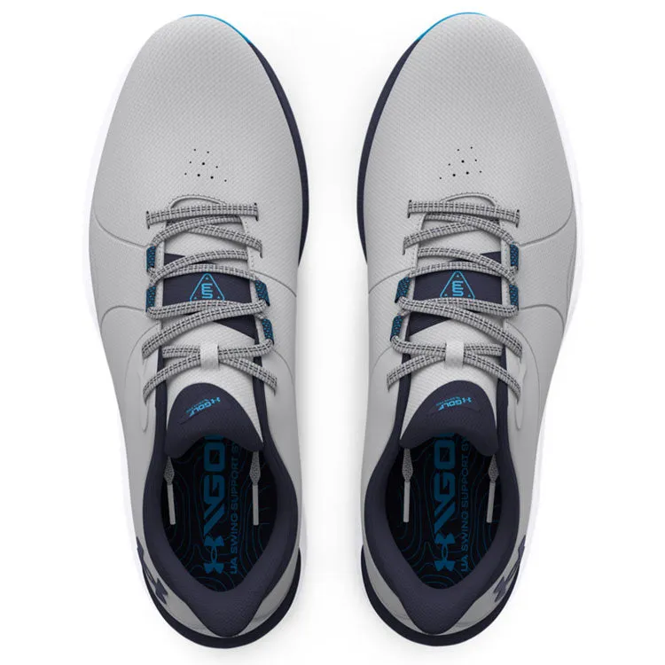 Under Armour Drive Pro SL Golf Shoes - Mod Grey/Capri