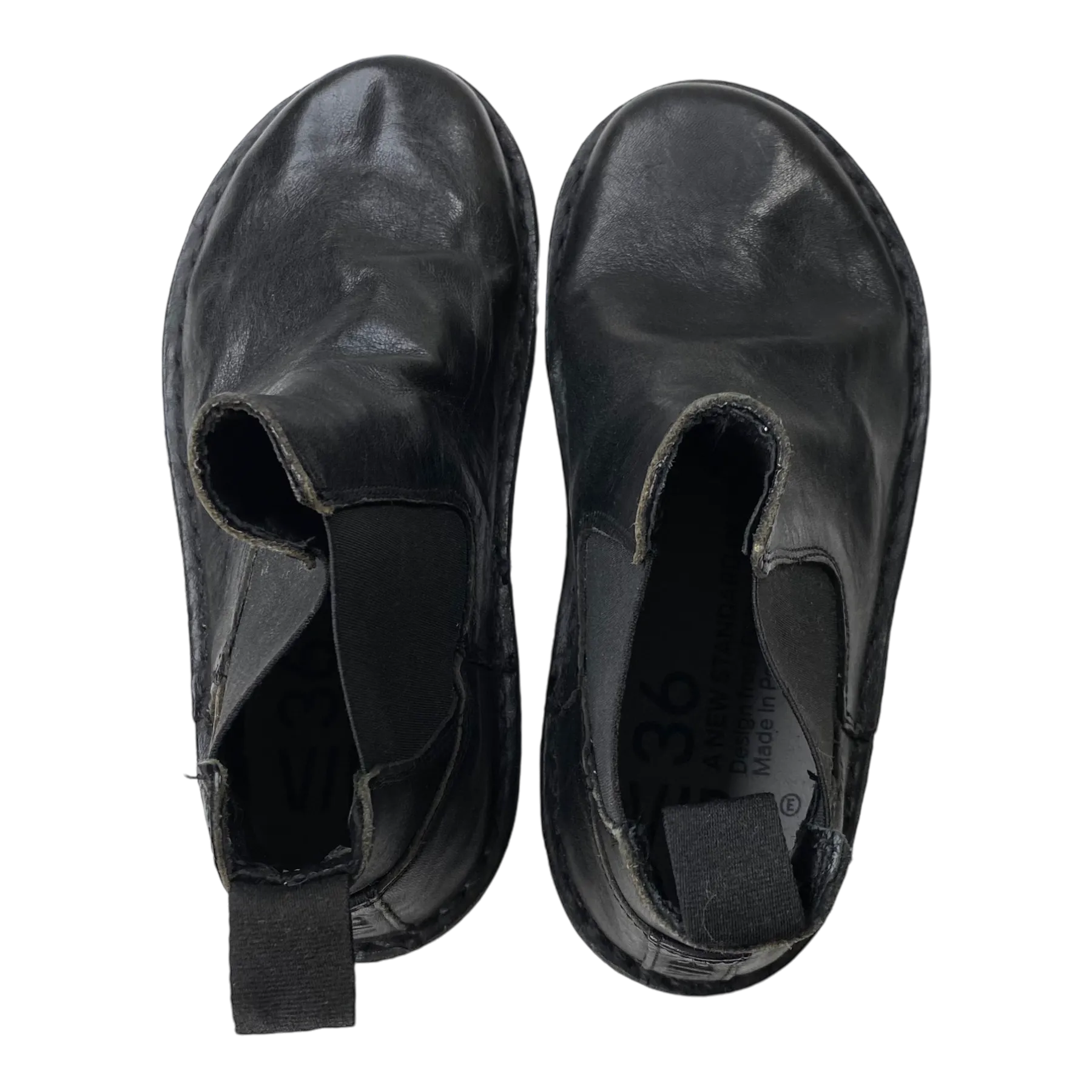 VIBAe Helsinki leather boots, preto black | 36